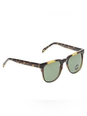 Komono New Riviera Green Tortoise Sunglasses
